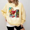 Stay Curious Monkey Reading Book Lover Bookworm Comfort Colors Sweatshirt Blue Spruce Stay Curious Monkey Reading Book Lover Bookworm Comfort Colors Sweatshirt Blue Spruce