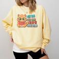 Stay Home Read Books Pet My Cat Regret Nothing Cats Book Comfort Colors Sweatshirt Blue Spruce