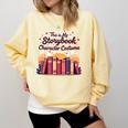This Is My Storybook Character Costume Comfort Colors Sweatshirt Blue Spruce