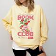 Strawberry Shortcake Book Club 1979 With Berry Besties Comfort Colors Sweatshirt Blue Spruce Strawberry Shortcake Book Club 1979 With Berry Besties Comfort Colors Sweatshirt Blue Spruce