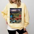 Tales Of Epithumia Book 2 Premium Tri-Blend Comfort Colors Sweatshirt Blue Spruce