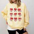 Teacher Valentines Day Reading Book Lover Bookworm Library Comfort Colors Sweatshirt Blue Spruce