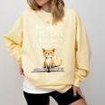 That's What I Do I Pet Cats I Read Books And I Know Things Comfort Colors Sweatshirt Blue Spruce