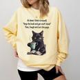 At Times I Think To Myself Drop The Book And Get Stuff Done Comfort Colors Sweatshirt Blue Spruce