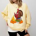 Turkey Reading Books Fall Thanksgiving Teacher Book Comfort Colors Sweatshirt Blue Spruce Turkey Reading Books Fall Thanksgiving Teacher Book Comfort Colors Sweatshirt Blue Spruce