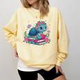 Turtle Bookworm Reading Book Bookworm Book Nerd Cute Graphic Comfort Colors Sweatshirt Blue Spruce Turtle Bookworm Reading Book Bookworm Book Nerd Cute Graphic Comfort Colors Sweatshirt Blue Spruce