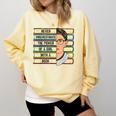 Never Underestimate Girl Read Book Reading Librarian Women Comfort Colors Sweatshirt Blue Spruce Never Underestimate Girl Read Book Reading Librarian Women Comfort Colors Sweatshirt Blue Spruce