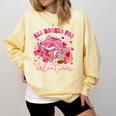 Valentine All Booked Book Coffee Coquette Bow Girl Women Comfort Colors Sweatshirt Blue Spruce Valentine All Booked Book Coffee Coquette Bow Girl Women Comfort Colors Sweatshirt Blue Spruce
