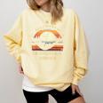 All I Want Is Sunshine & Books Summer Reading Comfort Colors Sweatshirt Blue Spruce
