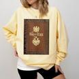 War And Peace Book Cover Comfort Colors Sweatshirt Blue Spruce War And Peace Book Cover Comfort Colors Sweatshirt Blue Spruce