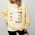 I Will Read Books On A Boat & Everywhere Reading Kids Book Comfort Colors Sweatshirt Blue Spruce