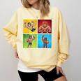 Wrestling Comic Book Wrestler Mexican Lucha Libre Mask Comfort Colors Sweatshirt Blue Spruce Wrestling Comic Book Wrestler Mexican Lucha Libre Mask Comfort Colors Sweatshirt Blue Spruce
