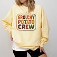Grouchy Potato Crew Introvert Sarcasm Comfort Colors Sweatshirt Butter Grouchy Potato Crew Introvert Sarcasm Comfort Colors Sweatshirt Butter