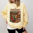Introvert Book Lover The Bookworm's Retreat Comfort Colors Sweatshirt Butter Introvert Book Lover The Bookworm's Retreat Comfort Colors Sweatshirt Butter