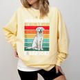 Labrador Retriever Introvert White Lab Comfort Colors Sweatshirt Butter Labrador Retriever Introvert White Lab Comfort Colors Sweatshirt Butter