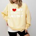 I Love My Introvert Aunt I Heart My Introvert Aunt Comfort Colors Sweatshirt Butter I Love My Introvert Aunt I Heart My Introvert Aunt Comfort Colors Sweatshirt Butter