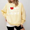 I Love My Introvert Aunt I Heart My Introvert Aunt Comfort Colors Sweatshirt Butter I Love My Introvert Aunt I Heart My Introvert Aunt Comfort Colors Sweatshirt Butter