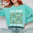 100 Days In The Books English Reading Teacher 100th Day Kids Comfort Colors Sweatshirt Butter 100 Days In The Books English Reading Teacher 100th Day Kids Comfort Colors Sweatshirt Butter
