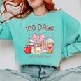 100th Day Of School Teachers 100 Days Of Coffee Chaos Books Comfort Colors Sweatshirt Butter 100th Day Of School Teachers 100 Days Of Coffee Chaos Books Comfort Colors Sweatshirt Butter