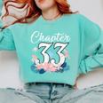 1988 Happy Birthday Chapter 33 Year Old Women Book Lover Comfort Colors Sweatshirt Butter 1988 Happy Birthday Chapter 33 Year Old Women Book Lover Comfort Colors Sweatshirt Butter