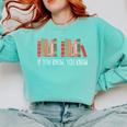 6 7 If You Know You Know Book Lover Six Seven Meme Comfort Colors Sweatshirt Butter
