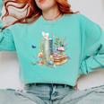 Alice In Wonderland Characters Lewis Carroll Book Lover Comfort Colors Sweatshirt Butter Alice In Wonderland Characters Lewis Carroll Book Lover Comfort Colors Sweatshirt Butter