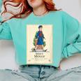 American Girl Meet Molly Book Cover Comfort Colors Sweatshirt Butter