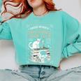 Anti-Social Book-Club Cat Graphic Comfort Colors Sweatshirt Butter