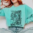 Apocalypse St John Devours The Book 1498 DüRer Angels Comfort Colors Sweatshirt Butter