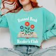 Banned Book Readers Club Comfort Colors Sweatshirt Butter
