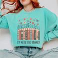 Im With The Banned Book Readers Librarian Read Banned Books Comfort Colors Sweatshirt Butter