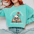 Banned Books Week Read Reading Book Lover Librarian Comfort Colors Sweatshirt Butter