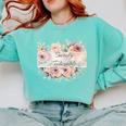Barely Tolerable Book Floral Bookworm Lover Bookish Premium Comfort Colors Sweatshirt Butter Barely Tolerable Book Floral Bookworm Lover Bookish Premium Comfort Colors Sweatshirt Butter