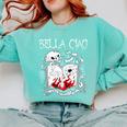Bella Ciao Goodbye Beautiful Skull Book Of Dark Magic Occult Comfort Colors Sweatshirt Butter Bella Ciao Goodbye Beautiful Skull Book Of Dark Magic Occult Comfort Colors Sweatshirt Butter