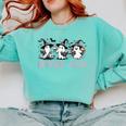 Boo Ghost Books Book Club Halloween Women School Teacher Comfort Colors Sweatshirt Butter Boo Ghost Books Book Club Halloween Women School Teacher Comfort Colors Sweatshirt Butter
