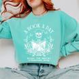 A Book A Day Keep The Mental Breakdown Away Comfort Colors Sweatshirt Butter