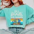 Im a Book Dragon Not a Worm Dragon Comfort Colors Sweatshirt Butter