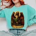 Book Dragon Yes I Really Do Need All These Books Men Women Comfort Colors Sweatshirt Butter