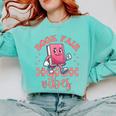 Book Fair Vibes School Librarian Retro 70s Reading Bookworm Comfort Colors Sweatshirt Butter Book Fair Vibes School Librarian Retro 70s Reading Bookworm Comfort Colors Sweatshirt Butter