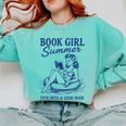 Book Girl Summer Comfort Colors Sweatshirt Butter