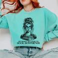 Book Lover Bent Over a Book Comfort Colors Sweatshirt Butter Book Lover Bent Over a Book Comfort Colors Sweatshirt Butter
