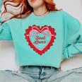 Book Lover Comfort Colors Sweatshirt Butter