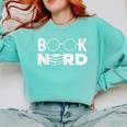 Book Nerd Book Club Bookworm Reading Lover Humor Comfort Colors Sweatshirt Butter Book Nerd Book Club Bookworm Reading Lover Humor Comfort Colors Sweatshirt Butter