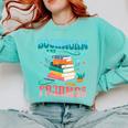 Book Reader Librarian Bookworm In Pajamas Book And Pajama Comfort Colors Sweatshirt Butter Book Reader Librarian Bookworm In Pajamas Book And Pajama Comfort Colors Sweatshirt Butter