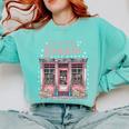 Take Me To The Book Store Librarians Valentine's Day Premium Comfort Colors Sweatshirt Butter Take Me To The Book Store Librarians Valentine's Day Premium Comfort Colors Sweatshirt Butter