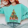 All Booked For Christmas Reading Books Librarian Holiday Comfort Colors Sweatshirt Butter All Booked For Christmas Reading Books Librarian Holiday Comfort Colors Sweatshirt Butter