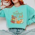 All Booked For Fall Books Coffee Fall Leaves Pumpkins Autumn Comfort Colors Sweatshirt Butter All Booked For Fall Books Coffee Fall Leaves Pumpkins Autumn Comfort Colors Sweatshirt Butter