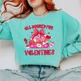 All Booked For Valentines Coquette Bow Book Valentine Day Comfort Colors Sweatshirt Butter All Booked For Valentines Coquette Bow Book Valentine Day Comfort Colors Sweatshirt Butter