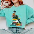 Books Abstract Artist Women Art Painting Books Comfort Colors Sweatshirt Butter Books Abstract Artist Women Art Painting Books Comfort Colors Sweatshirt Butter