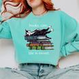 Books Cats Life Is Sweet Cats Books Lover Men Women Comfort Colors Sweatshirt Butter Books Cats Life Is Sweet Cats Books Lover Men Women Comfort Colors Sweatshirt Butter